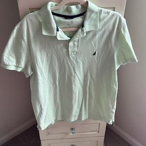 Light green Nautica polo. Size L
